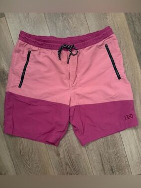 American Eagle Outfitters Two-Tone Magenta and Bubblegum Pink Shorts